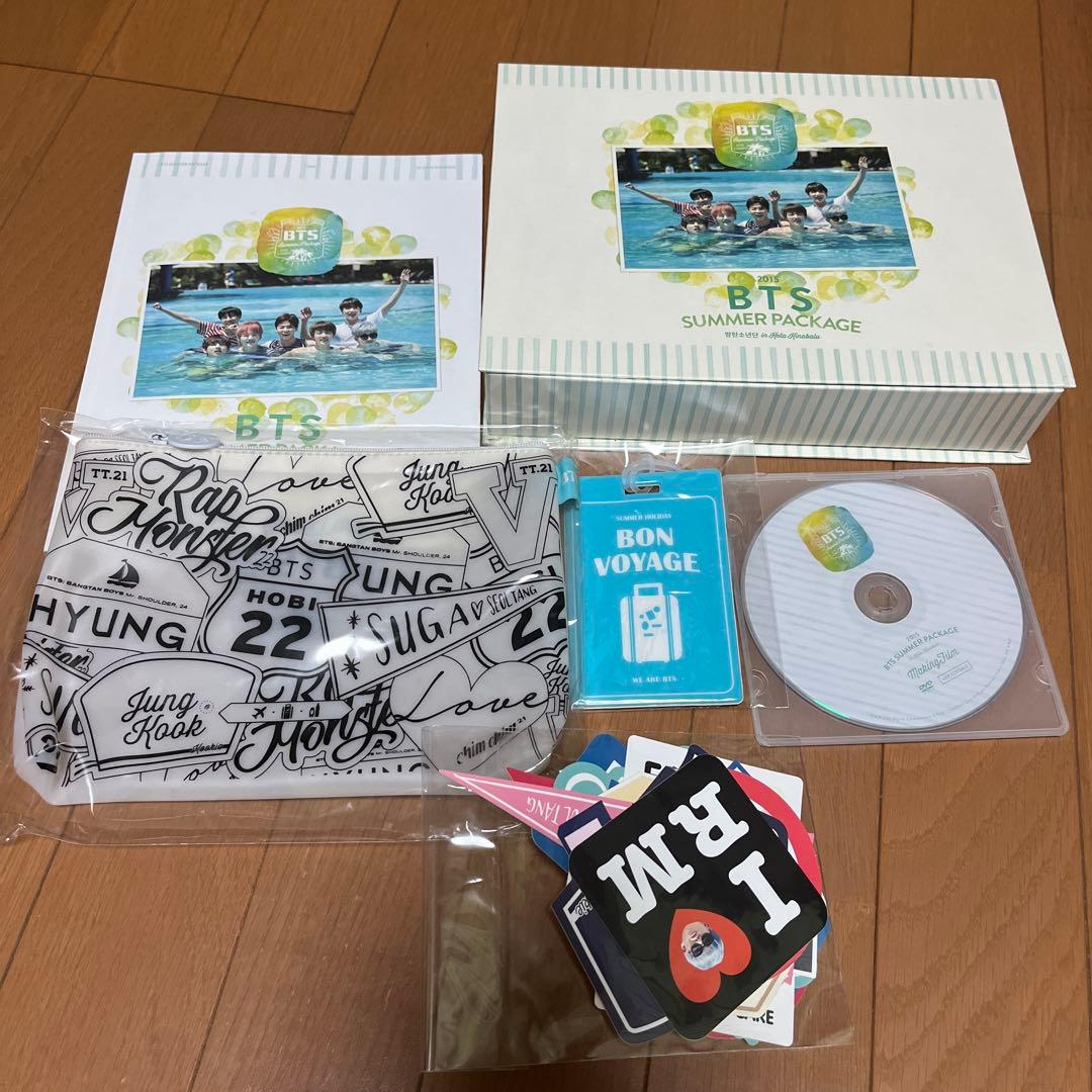 BTS 2015 サマパケ　サマーパッケージ　in コタキナバル　韓国盤 BTS 2015 SUMMER PACKAGE in KOTAKINABALU DVD Complete Box Set
