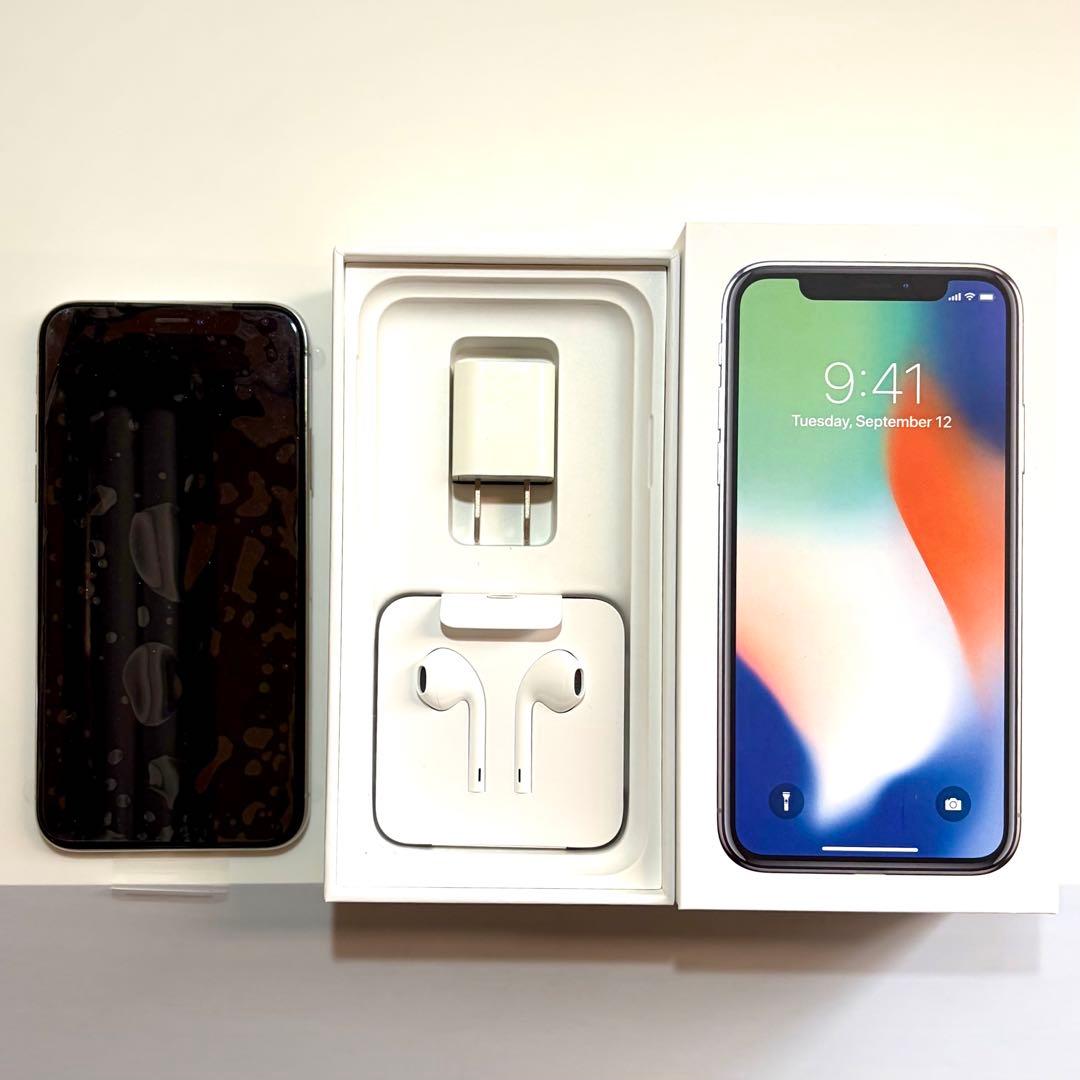 Apple iPhone X 本体 256GB Apple iPhone X - 256GB - Silver (Unlocked) Smartphone | eBay