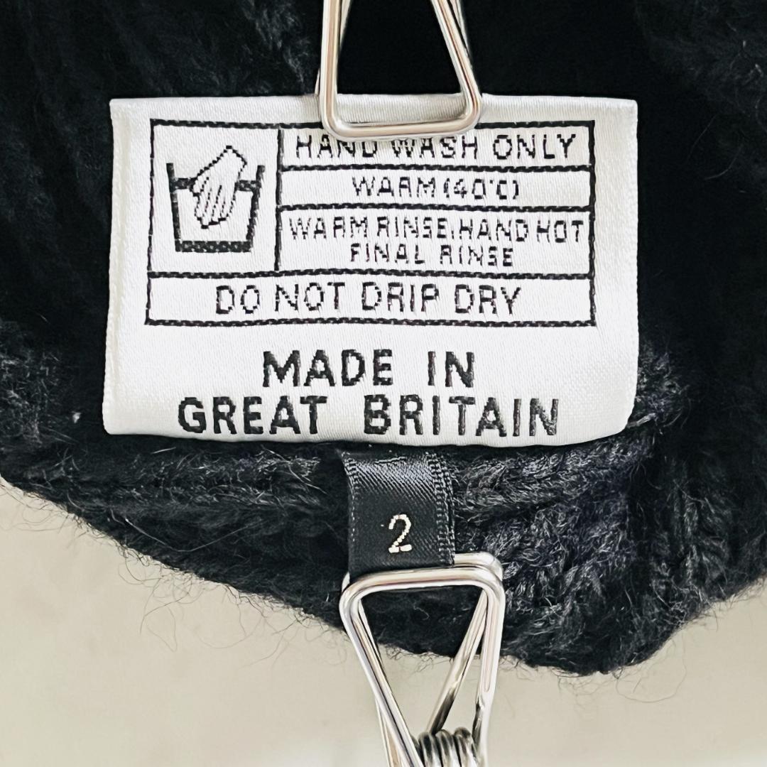 美品】COMOLI BLACK SHEEP別注 ガンパッチニット 黒 M - メルカリ