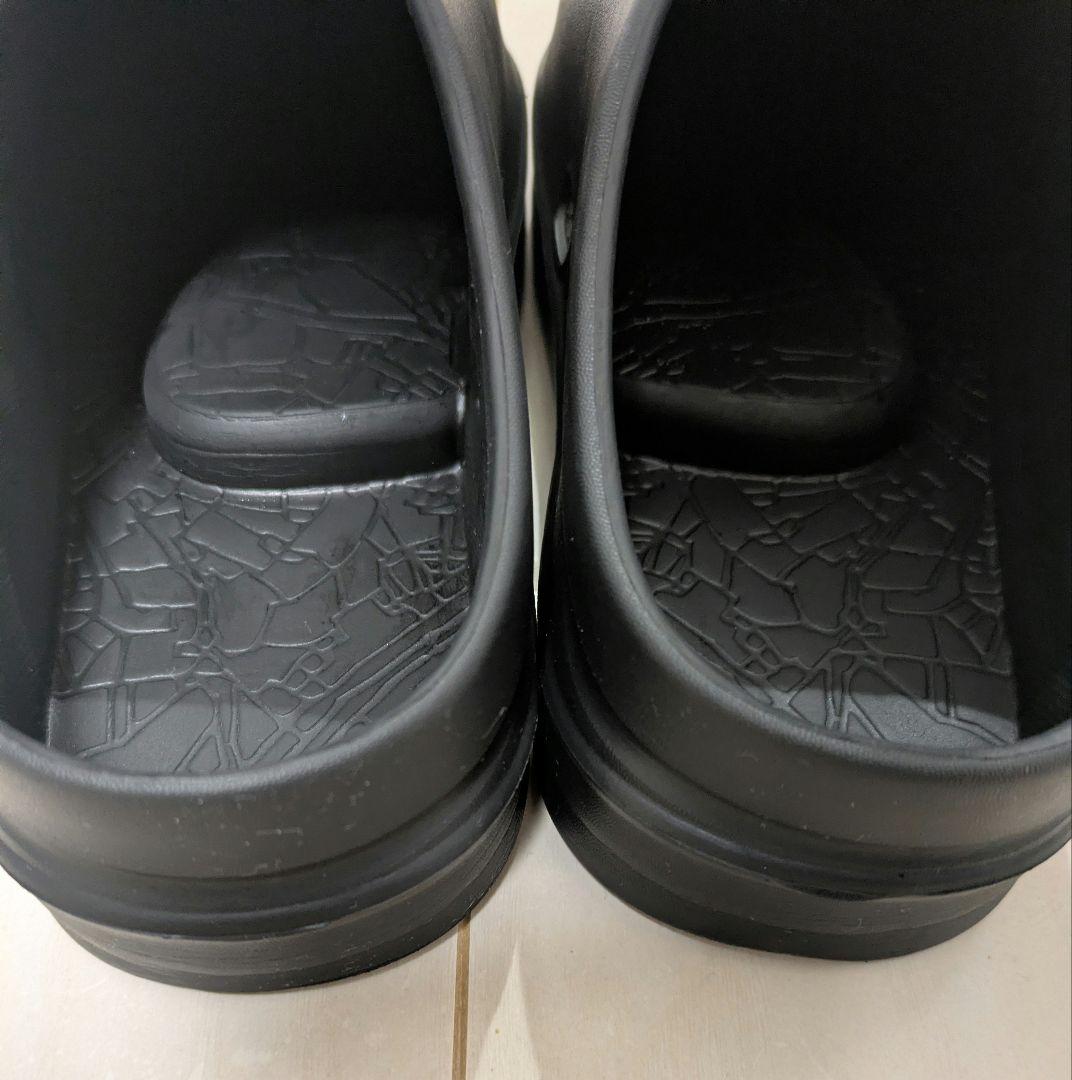 ラクバキ イージーサボ ブラック レディースL（24.0~25.5cm）