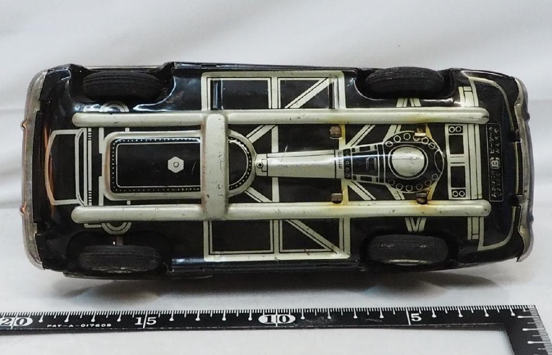 萬代屋【初代トヨペット クラウン警視庁パトカー欠品有】ブリキtin car