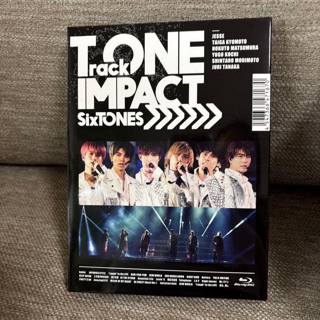 通常盤Blu-ray】SixTONES TrackONE-IMPACT- - メルカリ