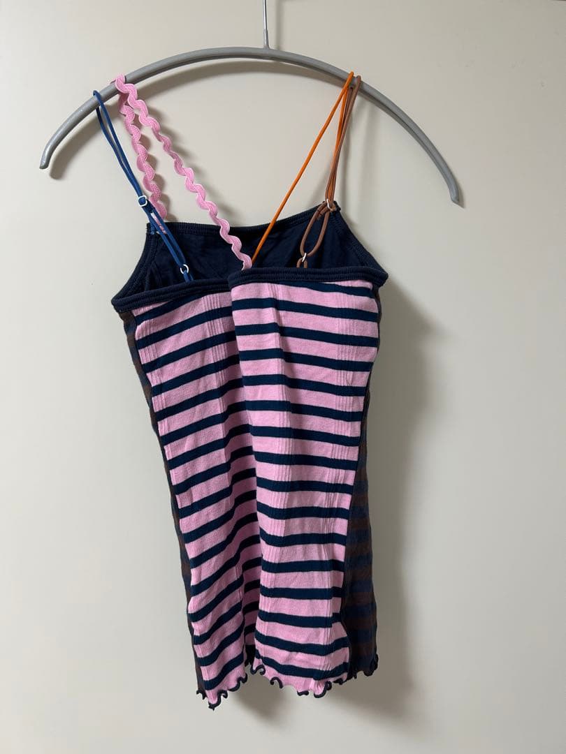 miller × PAMMの後ろ姿のカップ付きキャミソール サクラ×ココア - メルカリ