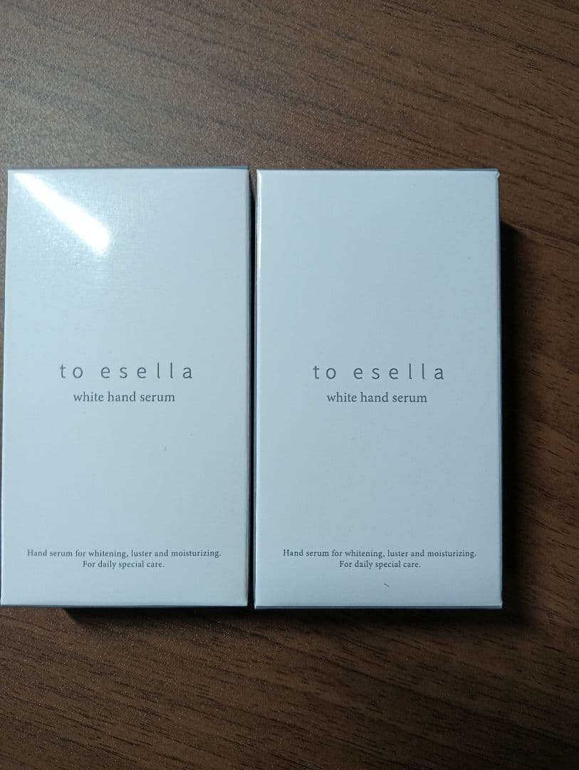 【2個セット】to esella ホワイトハンドセラム 20ml×2 新品未開封☆to esella ホワイトハンドセラム 2個セット 各20ml