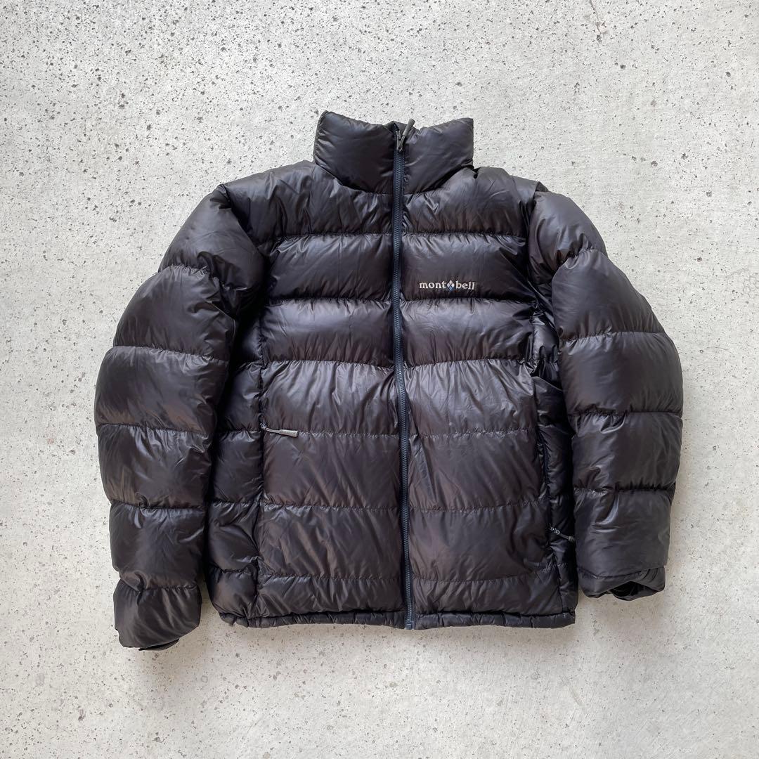 美品】mont-bell アルパインダウンジャケット ブラック 黒 - メルカリ