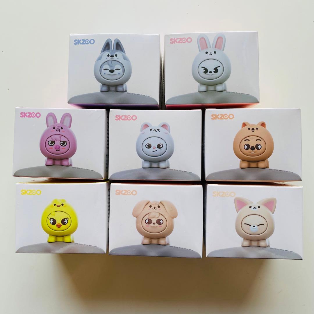 最終値下 新品未開封 StrayKids SKZOO ミニフィギュア 8体セット Stray Kids Skzoo Mini 3D Print Figures - Etsy