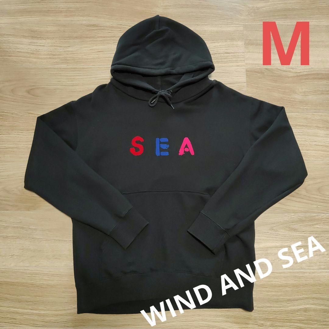 WIND AND SEA トレーナー 黒M