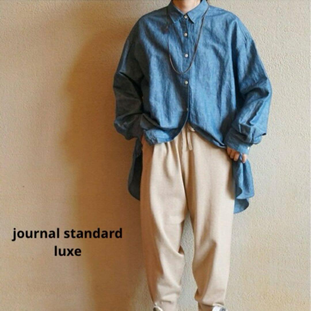 journal standard luxe／シャンブレーBigシャツ 楽天市場】CLシャンブレー レギュラーカラー-Big-シャツ journal
