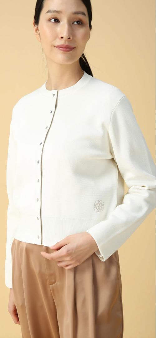 MORABITO BLANC モラビトブラン ミラノリブカーディガン