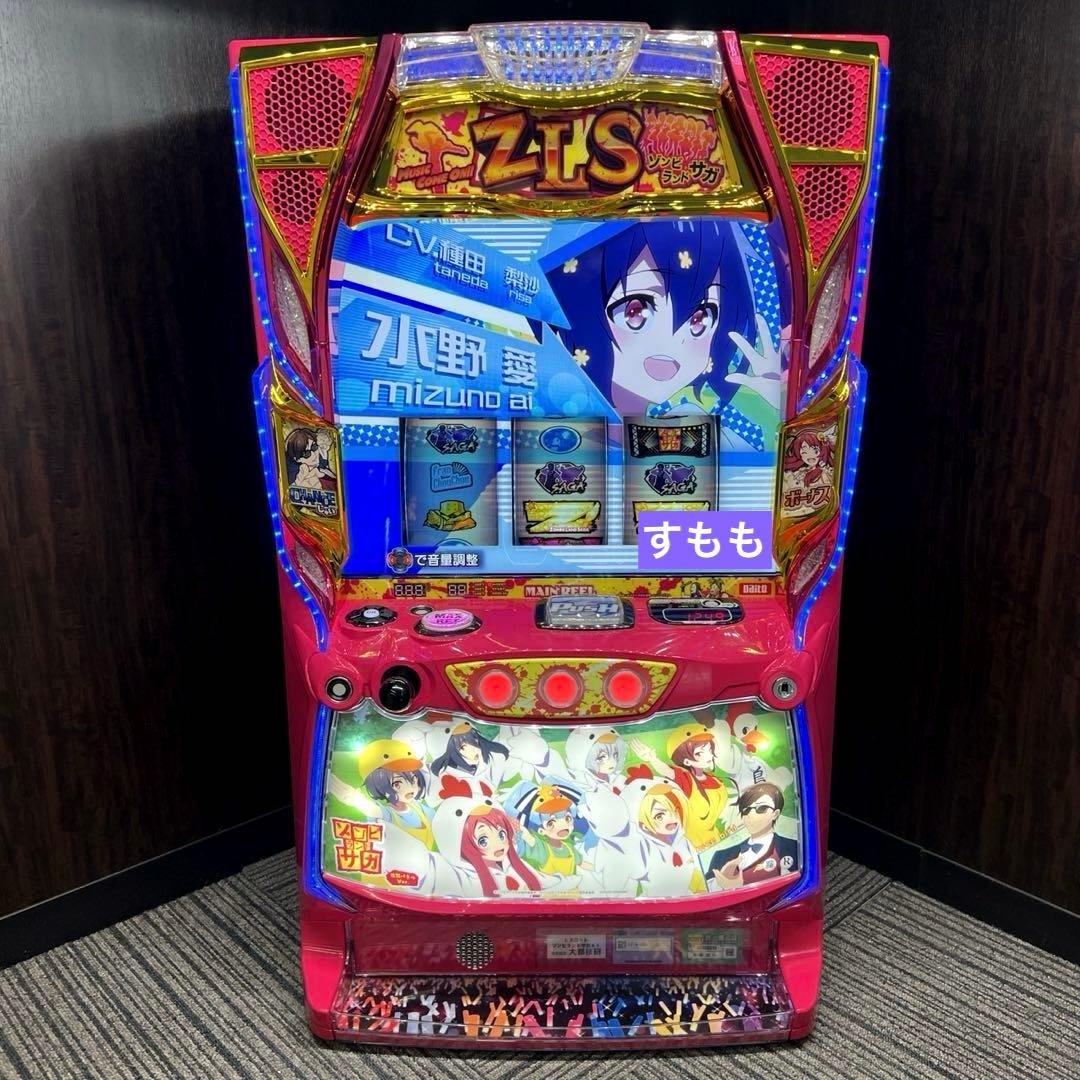 パチスロ実機 スマスロ「ゾンビランドサガ 佐賀パネルver.」 送料無料