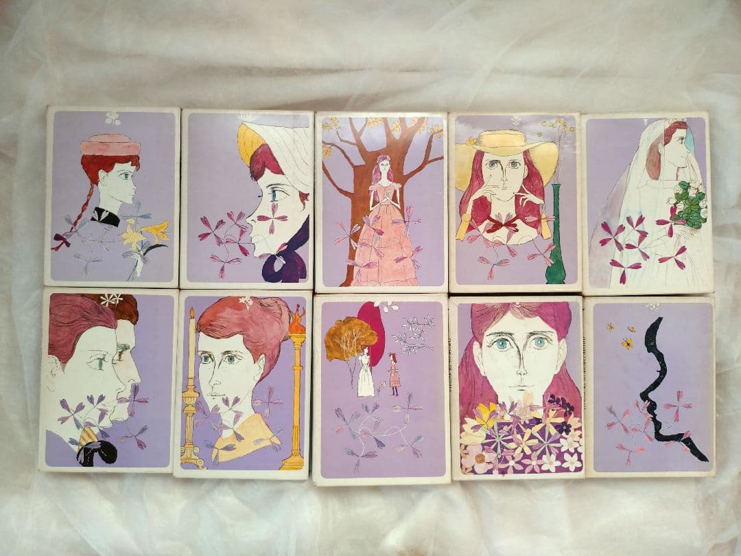 赤毛のアン 全10巻 村岡花子 訳 鈴木義治 挿絵 講談社 - メルカリ