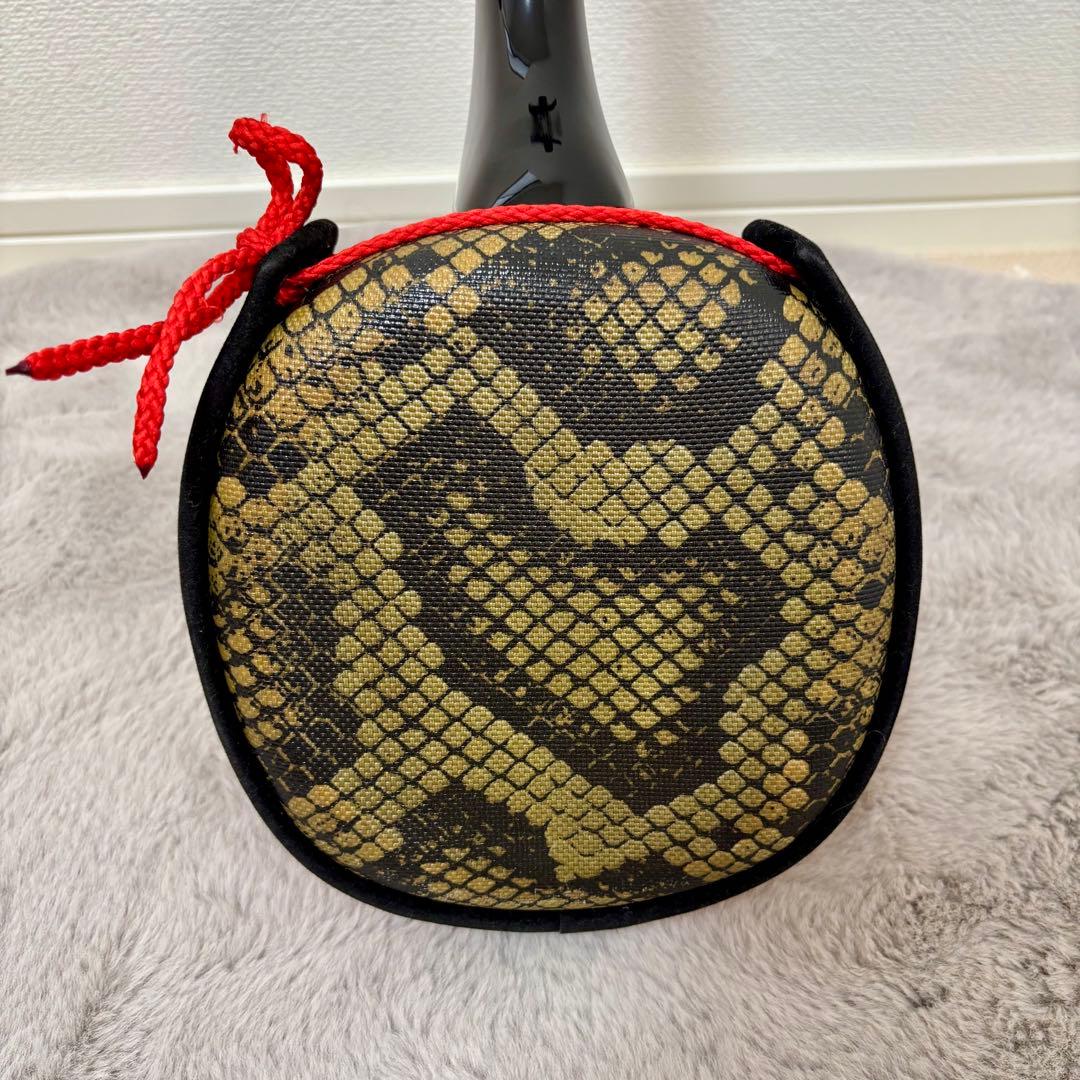 沖縄三線 ソフトケース 初心者 入門 弦楽器 和楽器 人工革 蛇 工四合