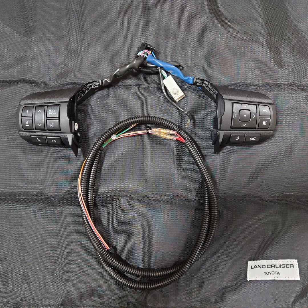 再再販 GDJ76W ランドクルーザー70 ランクル70 ステアリングスイッチ