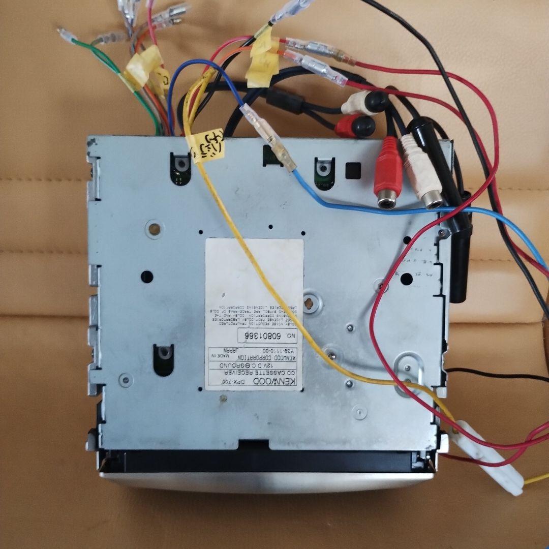 当時物KENWOOD DPX-700 CD・カセットデッキスペアナ - メルカリ