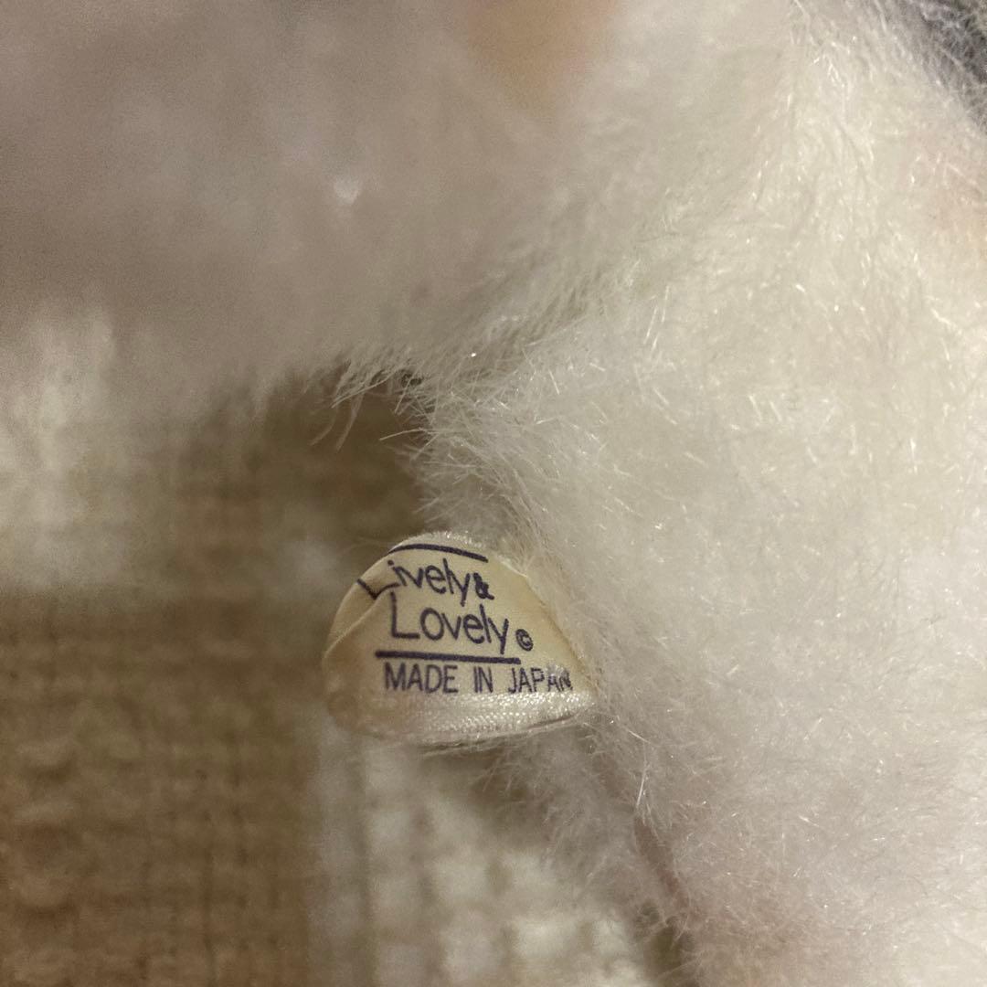 昭和レトロ ヴィンテージ ライブリー＆ラブリー 猫 ぬいぐるみ 中古品