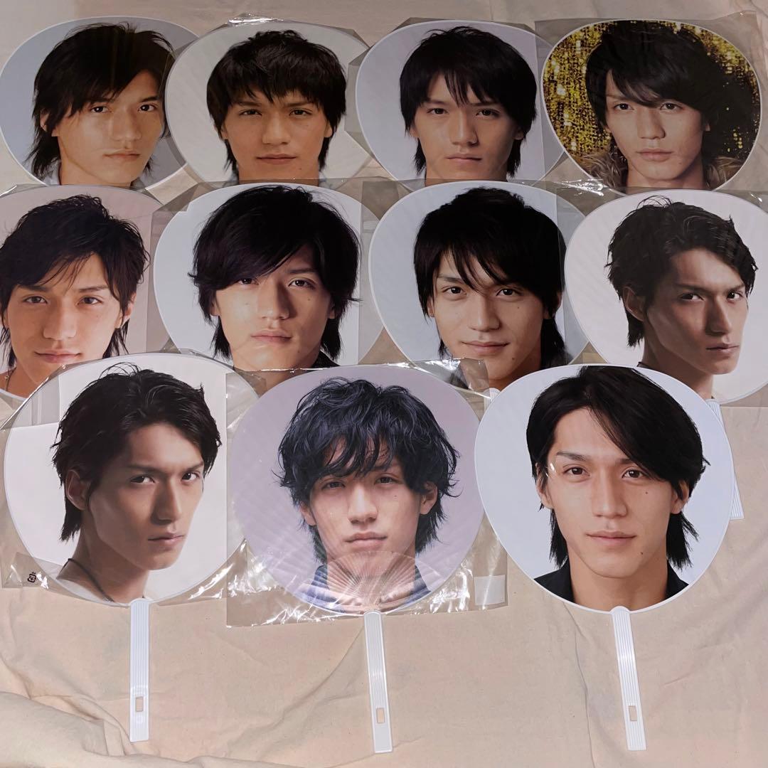 関ジャニ∞ NEWS 錦戸亮 うちわ まとめ売り - メルカリ