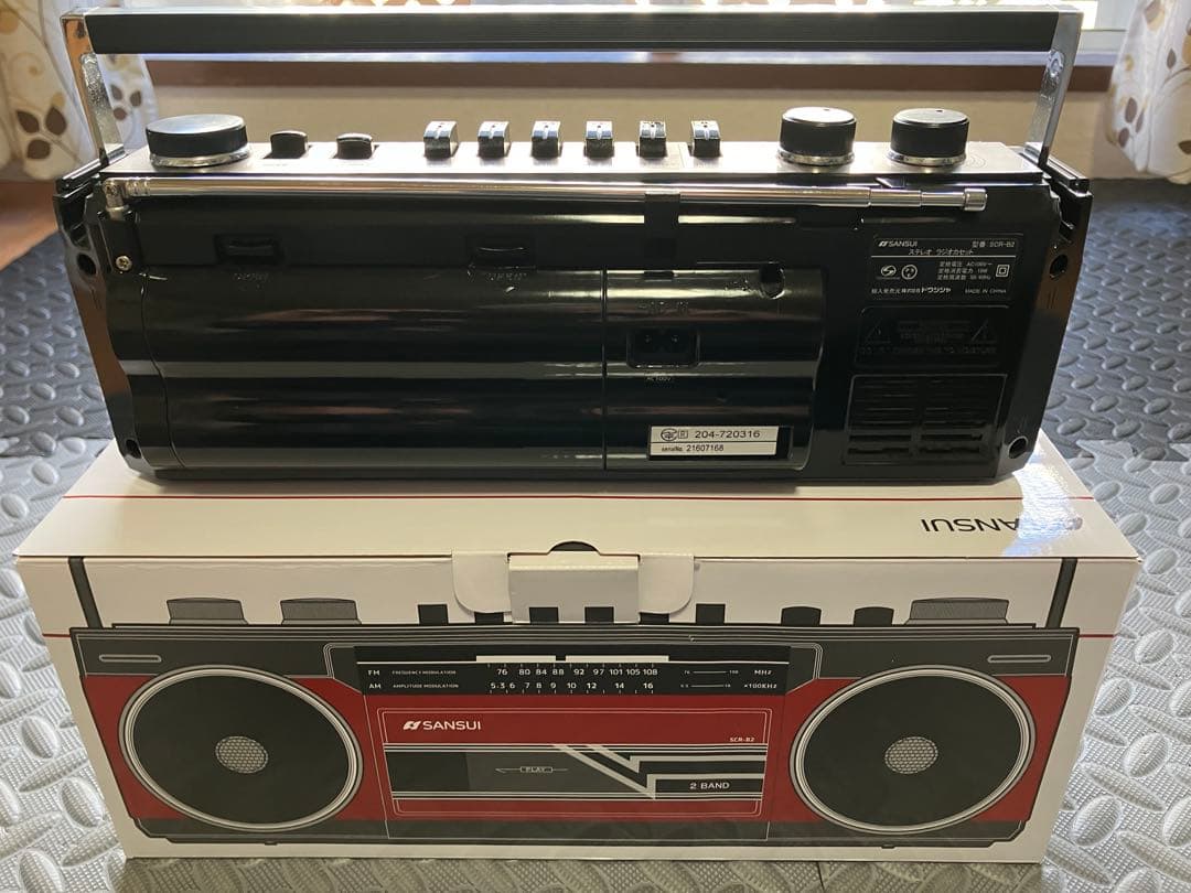 SANSUI/Bluetooth機能搭載ステレオラジオカセット ラジカセ - メルカリ