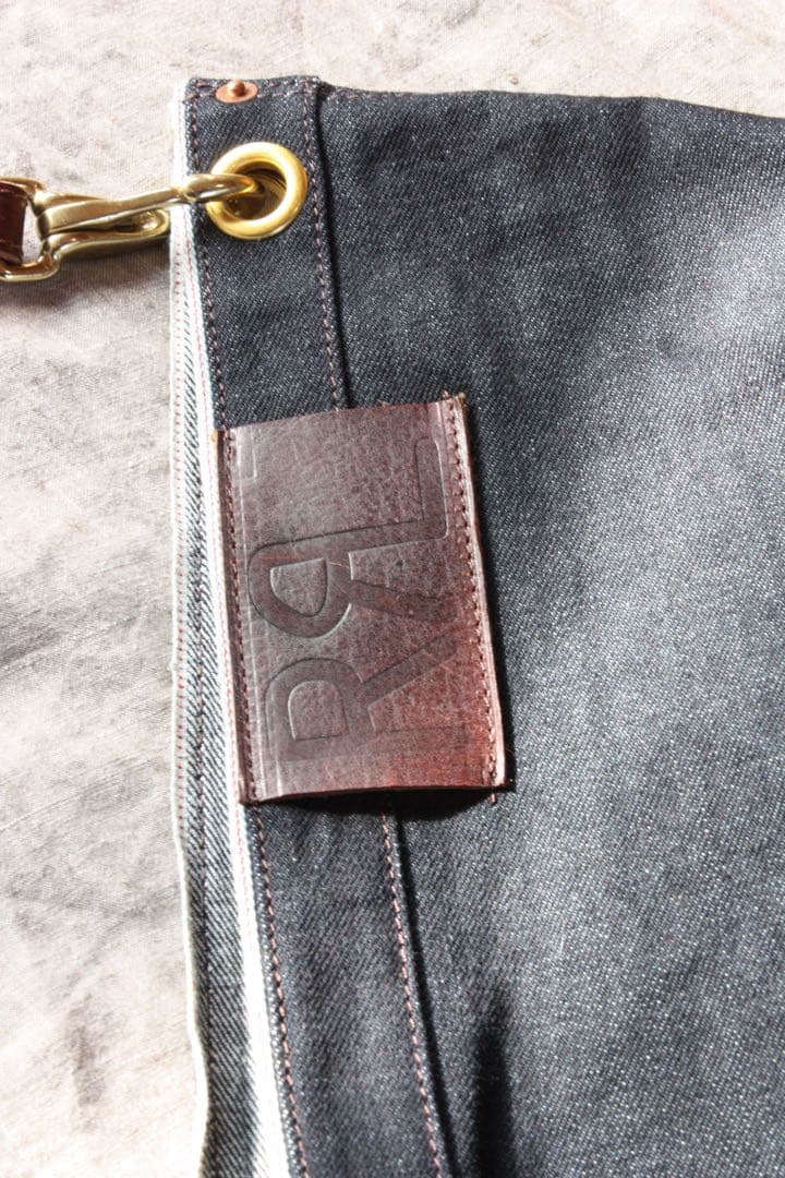 希少】RRL レザー デニム ショルダーバッグ ラルフローレン - メルカリ