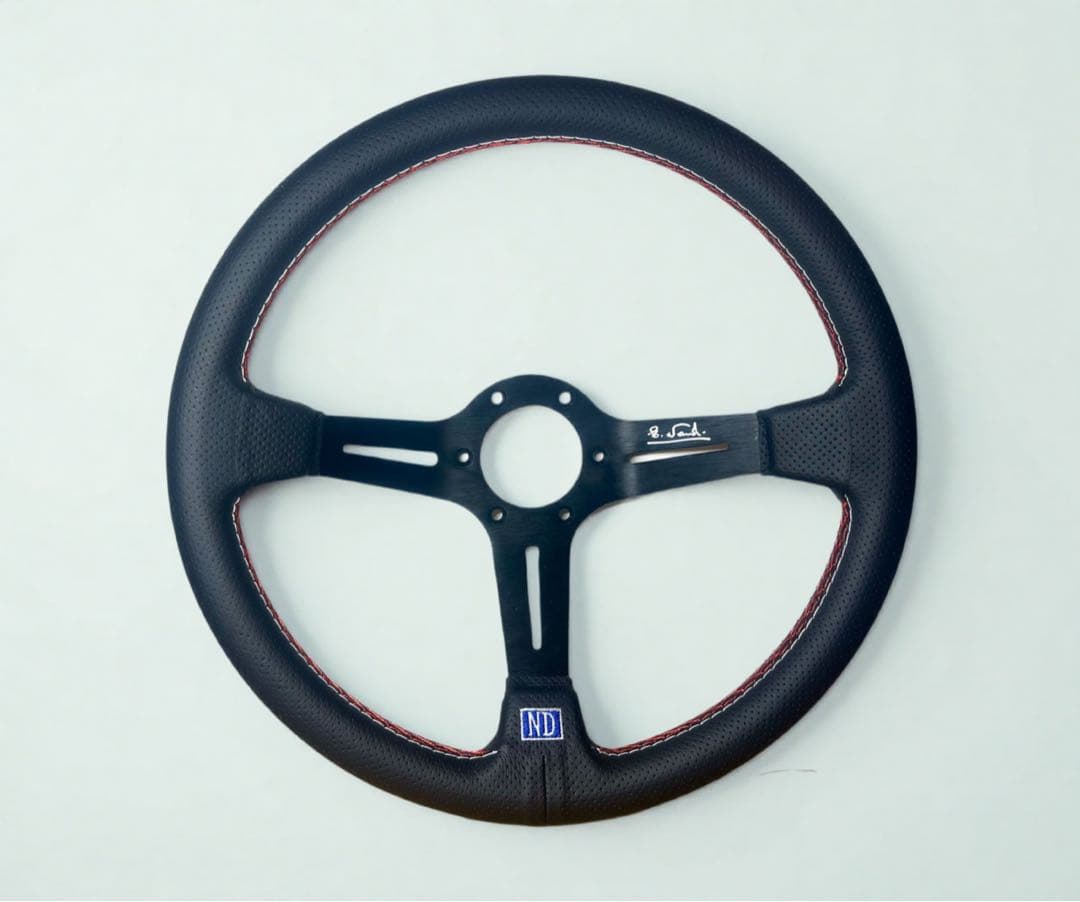 NARDIステアリング ディープコーン ブラックスポーク 14インチ 社外 Amazon | NARDI(ナルディ) SPORTS TYPE ラリー パンチングレザー