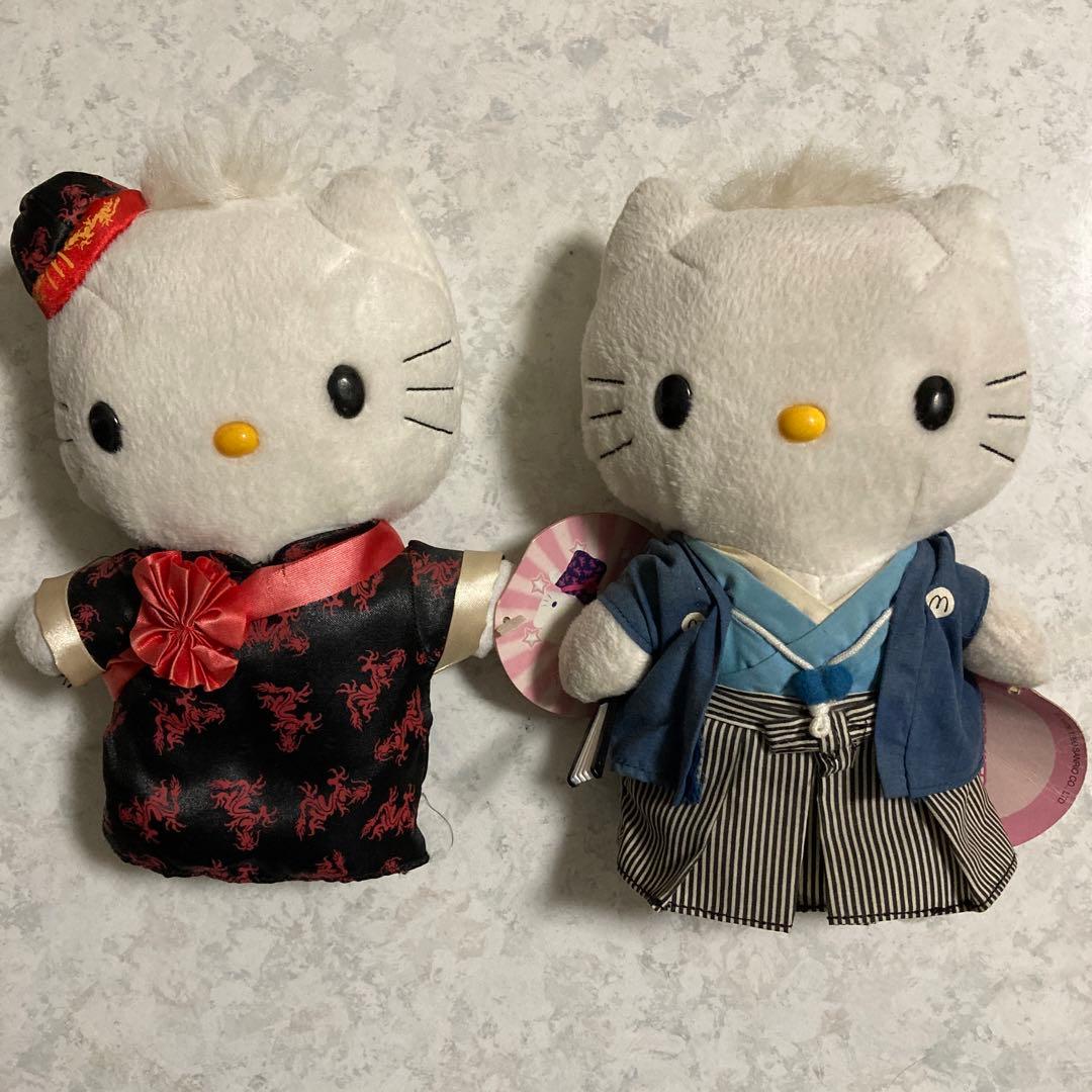 キティちゃん ダニエル マクドナルドコラボ ぬいぐるみ レトロ