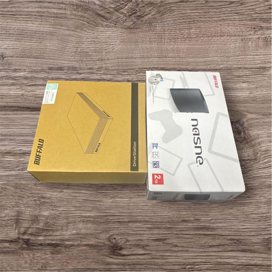 BUFFALO nasne 2TB + 外付けHDD 6TB 新生「nasne(ナスネ)」使ってみたレビュー、内蔵HDD2TBでさらに6TB外