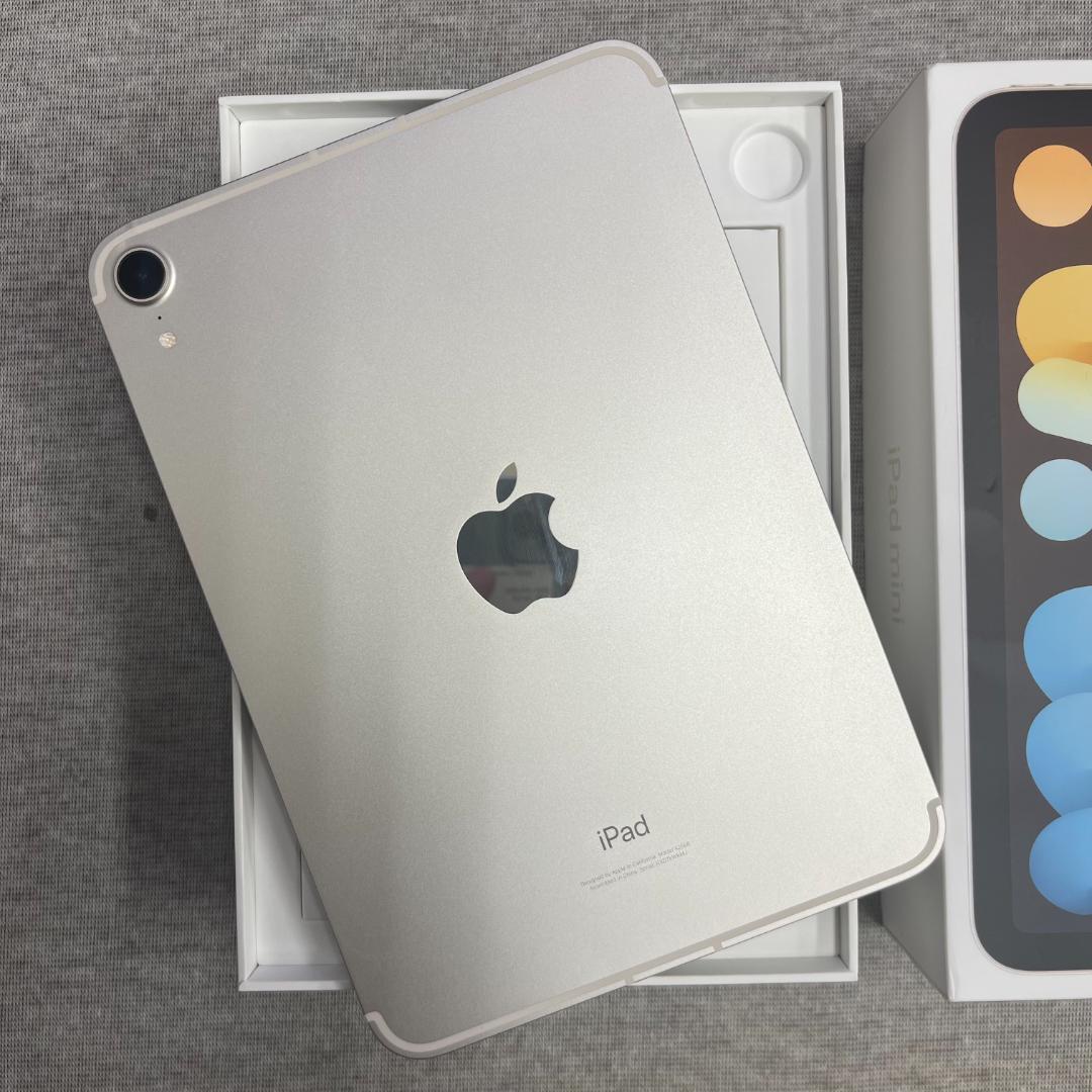 iPad Mini 6 64GB Wifi + Cellular SIMフリ Refurbished iPad mini 6 Wi-Fi+Cellular 64GB - Purple - Apple