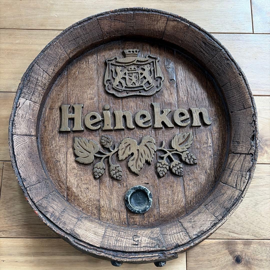 Heineken 樽型 壁掛け看板 - メルカリ