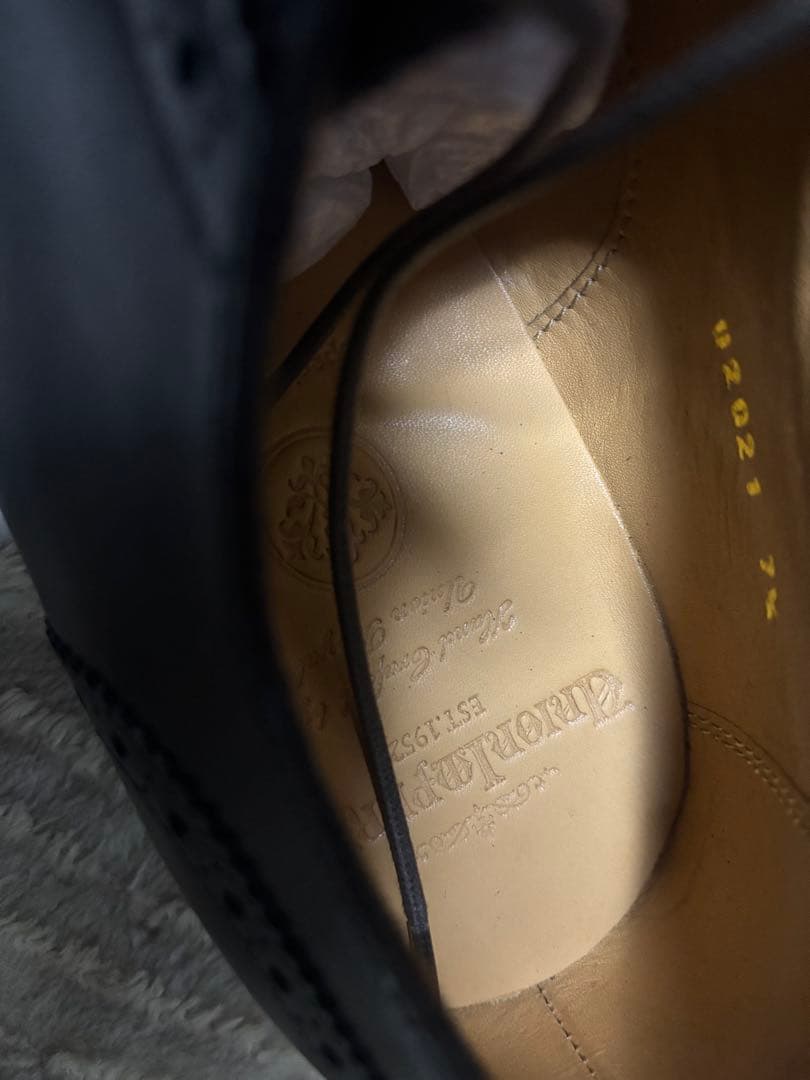 新品　ユニオンインペリアル　メダリオン　ビジネスシューズ　7.5EE