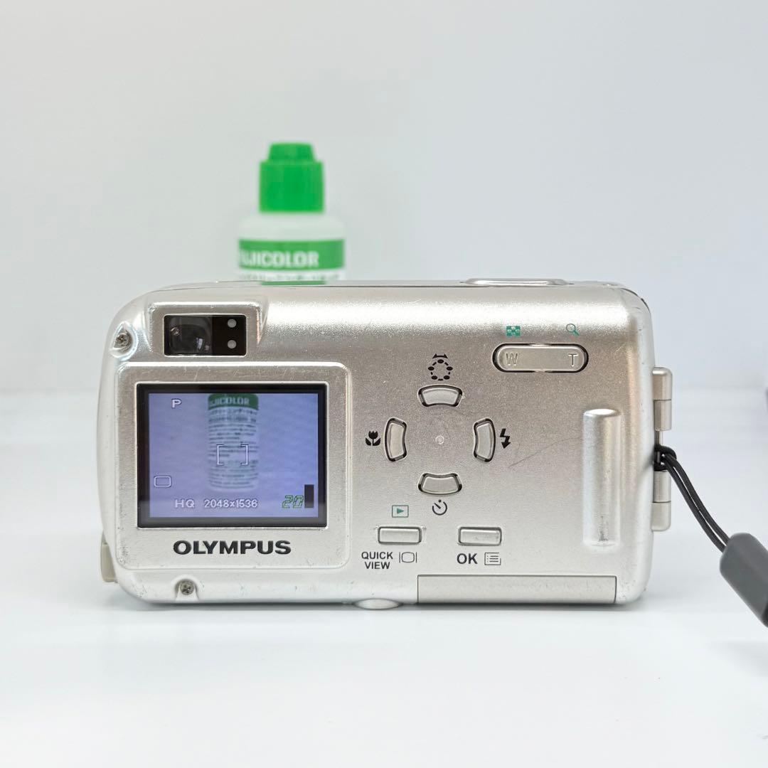 完動品☆OLYMPUS μ -15 Digital デジタルカメラ 動作確認済み