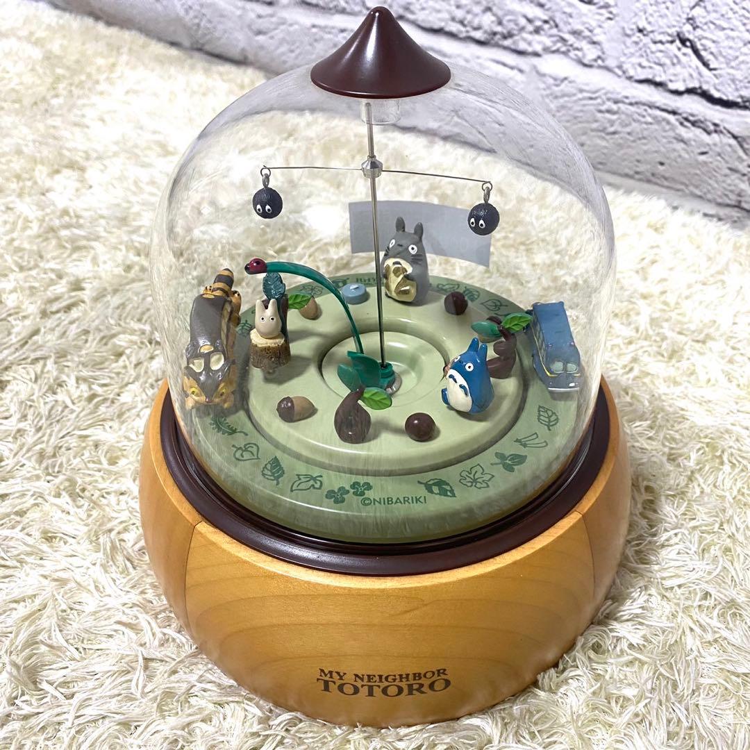 希少】となりのトトロ ジブリ からくり時計 どんぐりドーム オルゴール