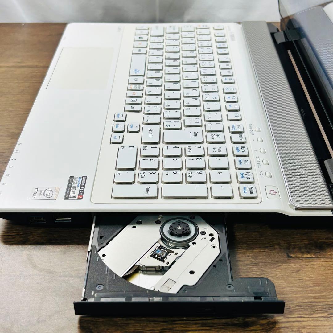 NECノートパソコンi7/SSD500G/16G Office付 Win11