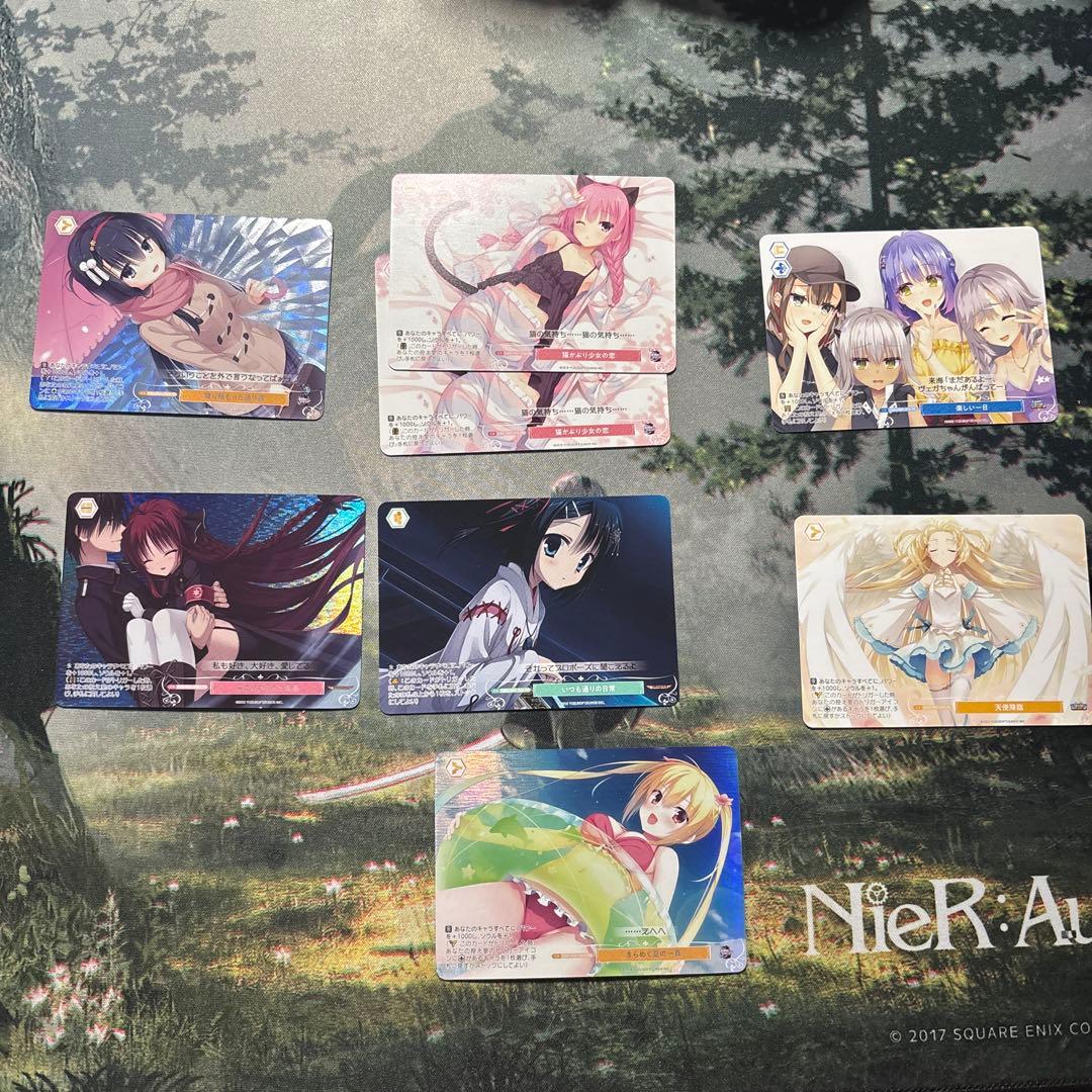 ヴァイスシュヴァルツロゼ　PRカード7種 ヴァイスシュヴァルツ派生の新作キャラクターカードゲーム「ヴァイス