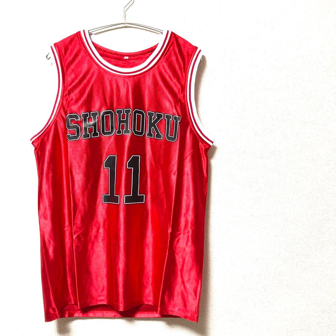 美品】SLAM DUNK スラムダンク 湘北ユニフォーム 流川 11番 バスケ