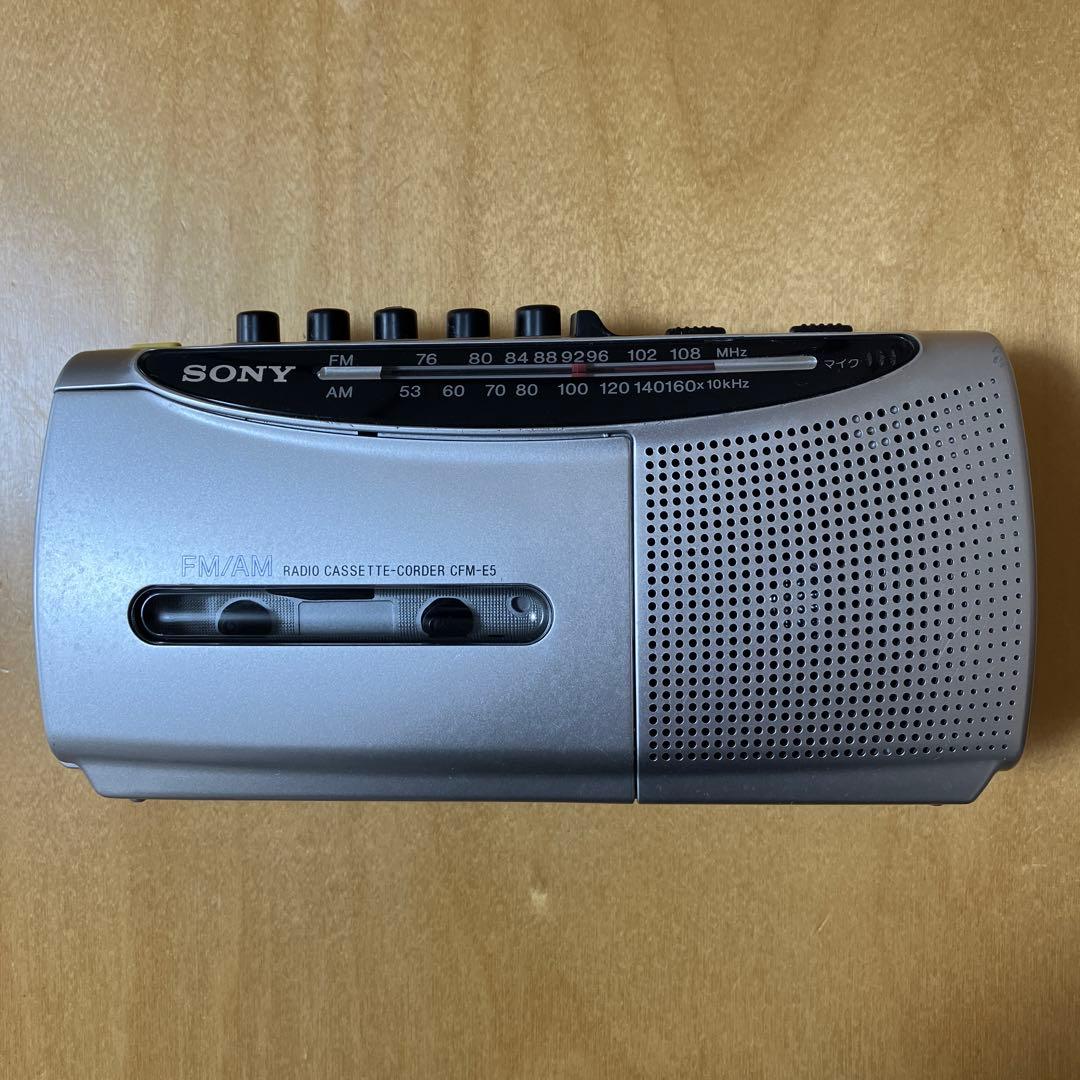 SONY ミニラジカセ CFM-E5 - メルカリ