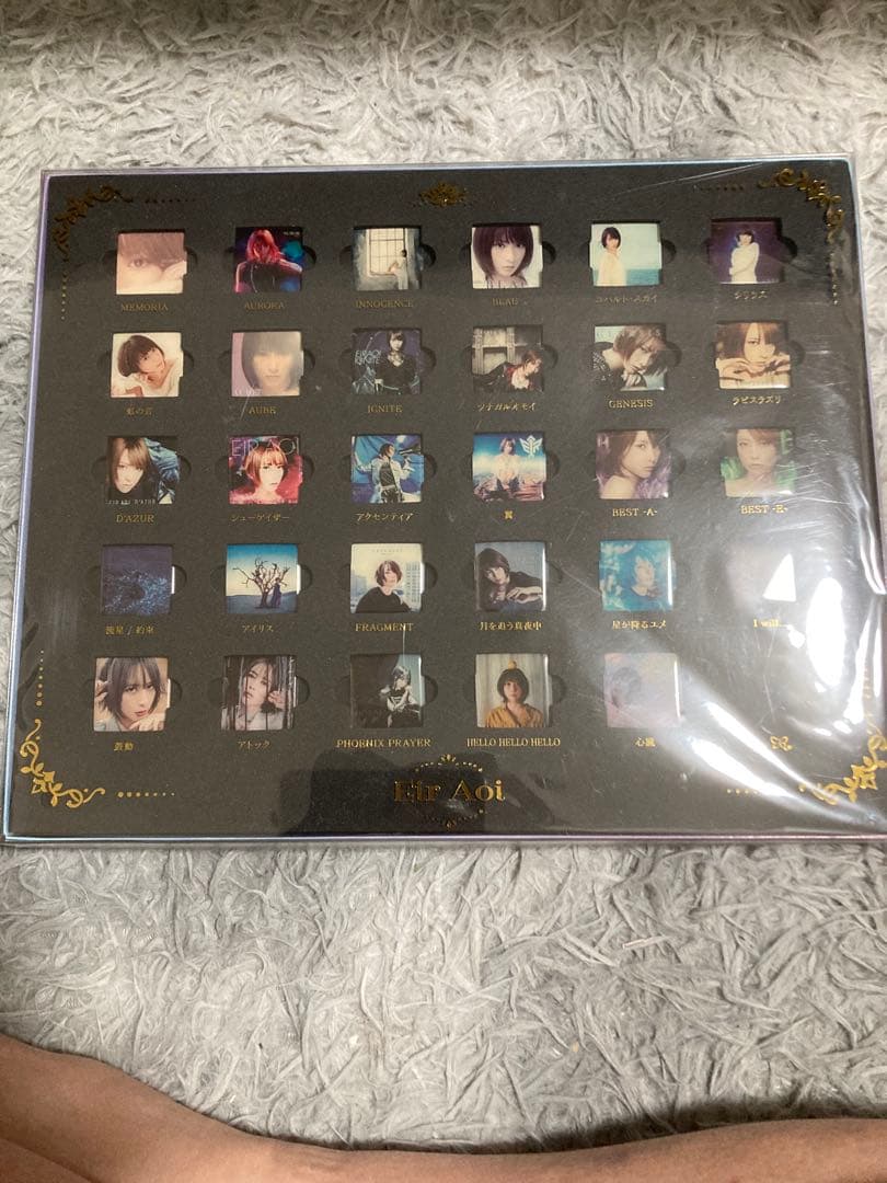 藍井エイルジャケット柄ピンズフルセット - メルカリ