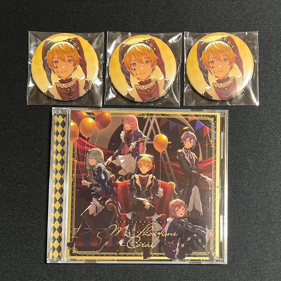 プロセカ ワンダショ Mr.Showtime 箱庭のコラル 天馬司 缶バッジ