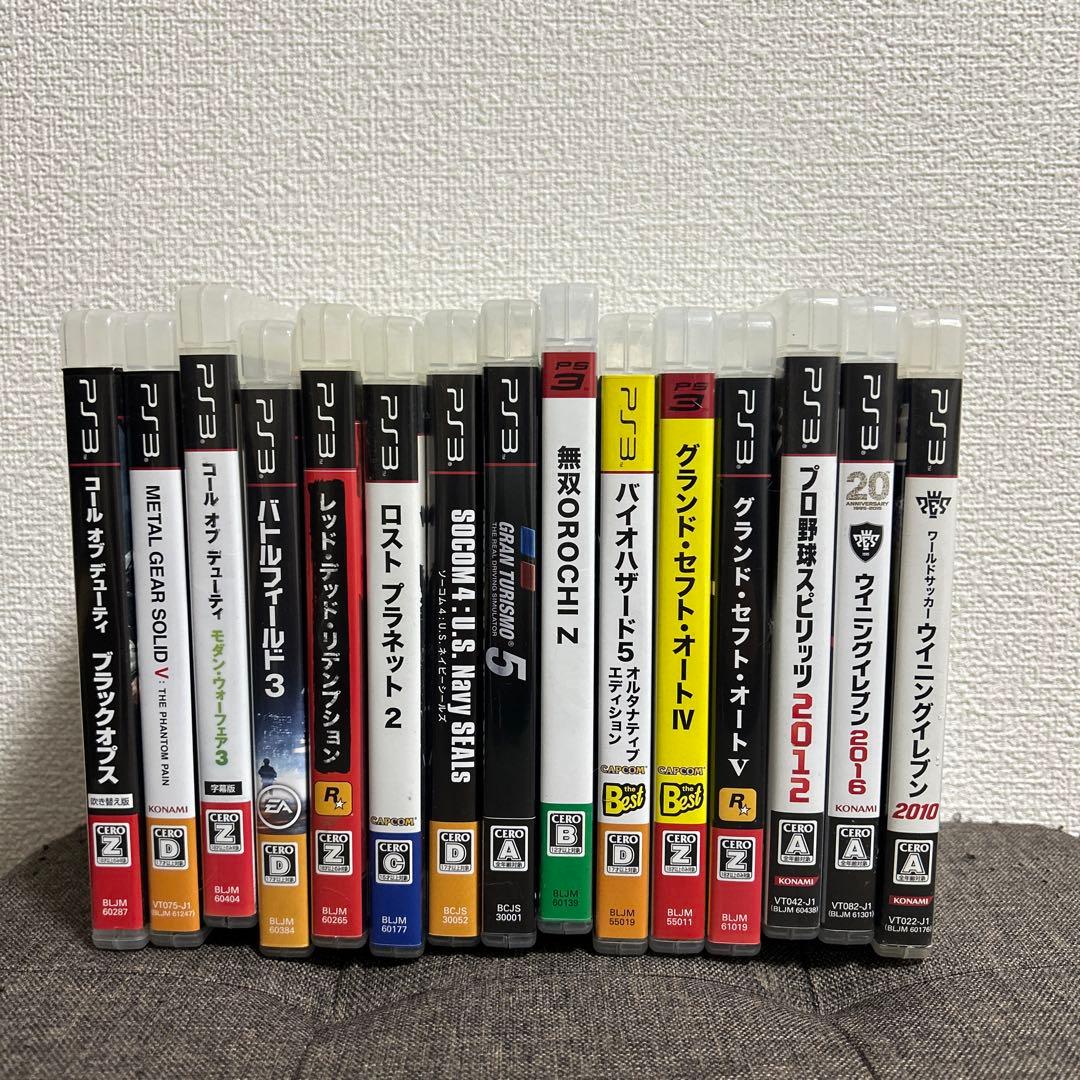 PS3 ソフト まとめ売り15本セット - メルカリ