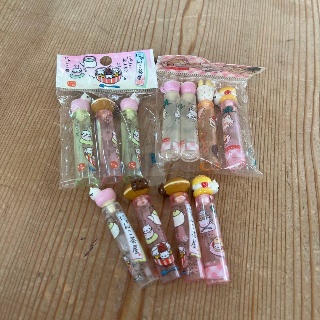 平成レトロ にゃんにゃんにゃんこ にゃんこ茶屋 にゃんこカフェ 鉛筆