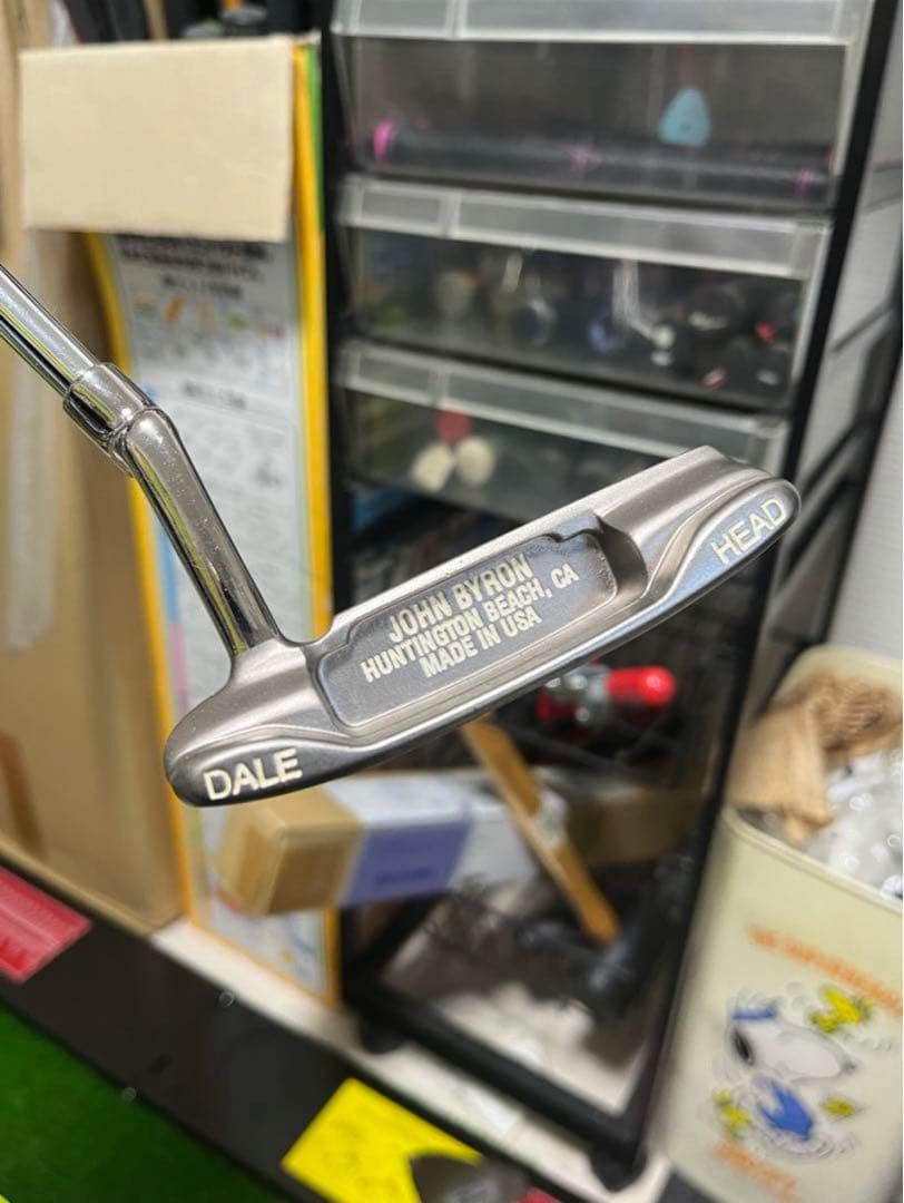 美品！ 希少！ ジョン バイロン パター 純正シャフト グリップ - メルカリ