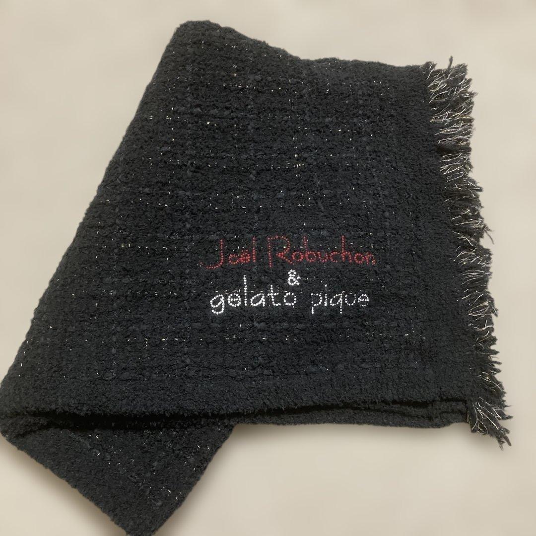 新品gelato pique ジェラートピケ ツイードモコブランケットロブション
