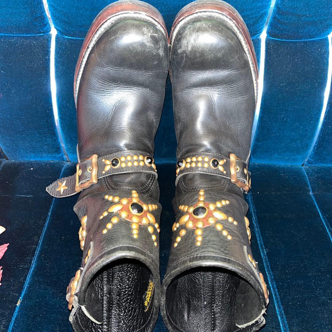 Calee スタッズ ブーツ キャリー エンジニアブーツ レア