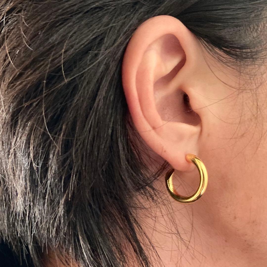 両耳 3.5×21mm シルバー925 18k ピアス 山田涼介