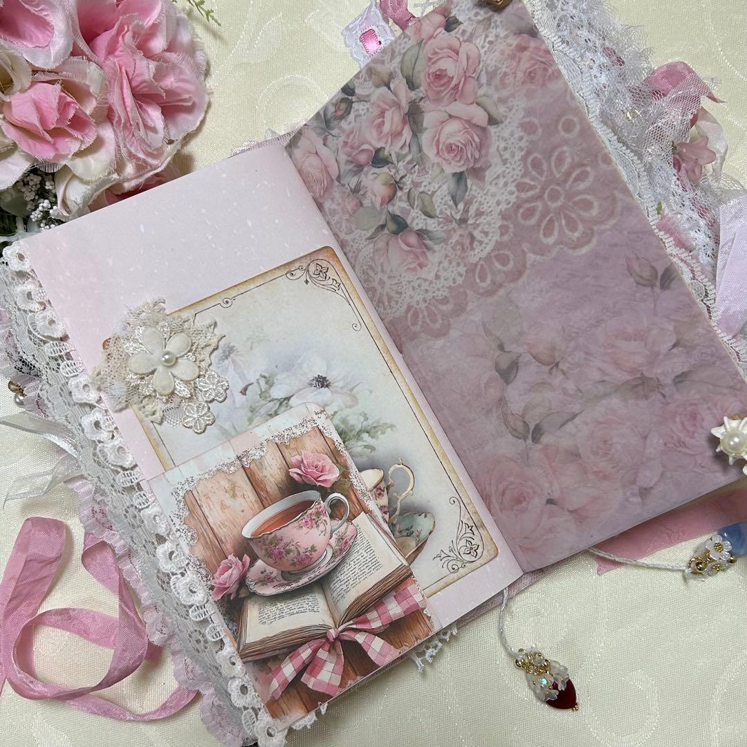 薔薇とレースのジャンクジャーナル・雑記帳 ティータイムにしましょうか♡