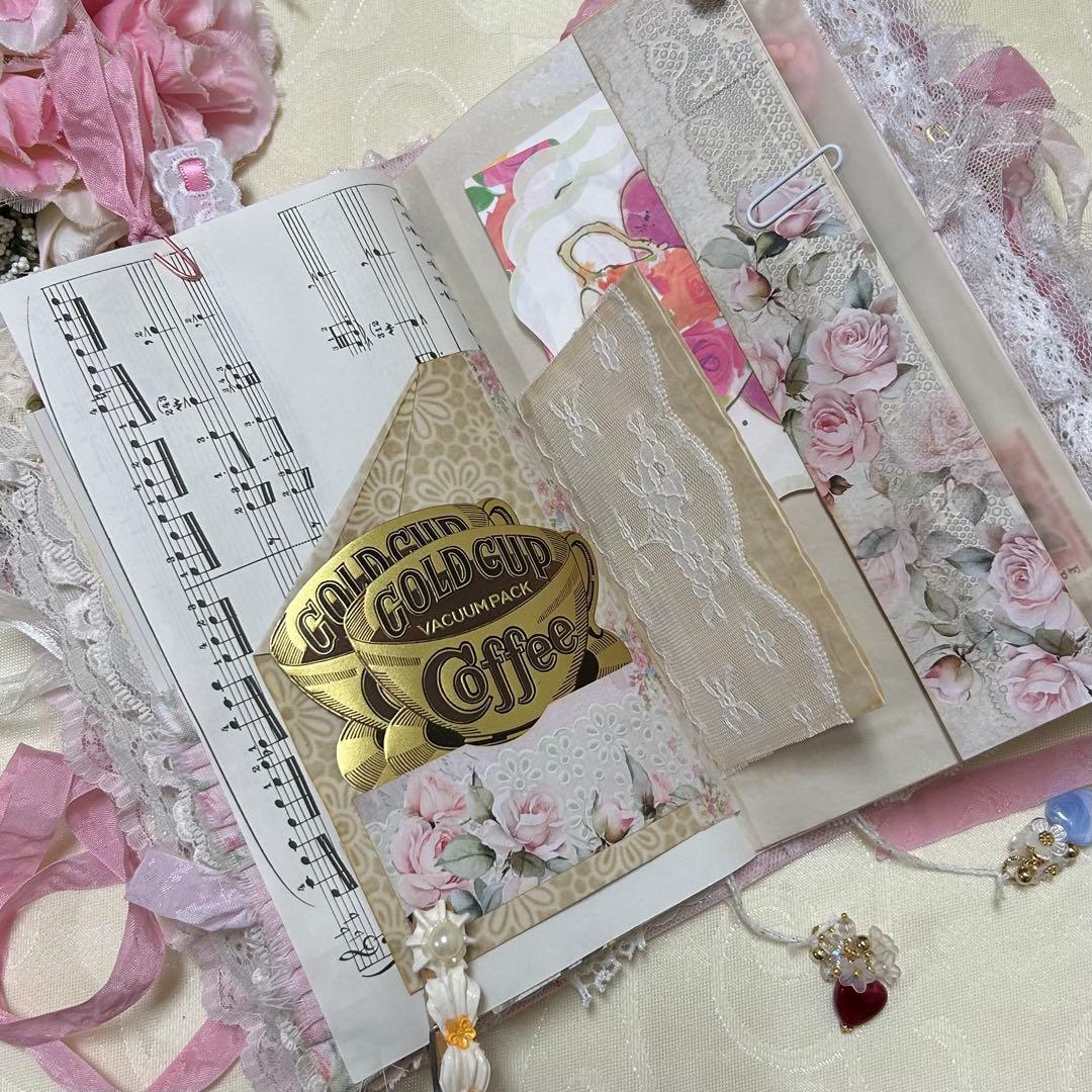 薔薇とレースのジャンクジャーナル・雑記帳 ティータイムにしましょうか♡