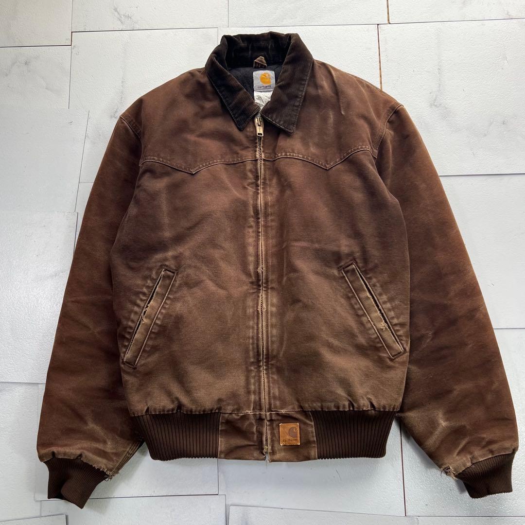 90s Carhartt カーハート サンタフェジャケット ダック L メキシコ