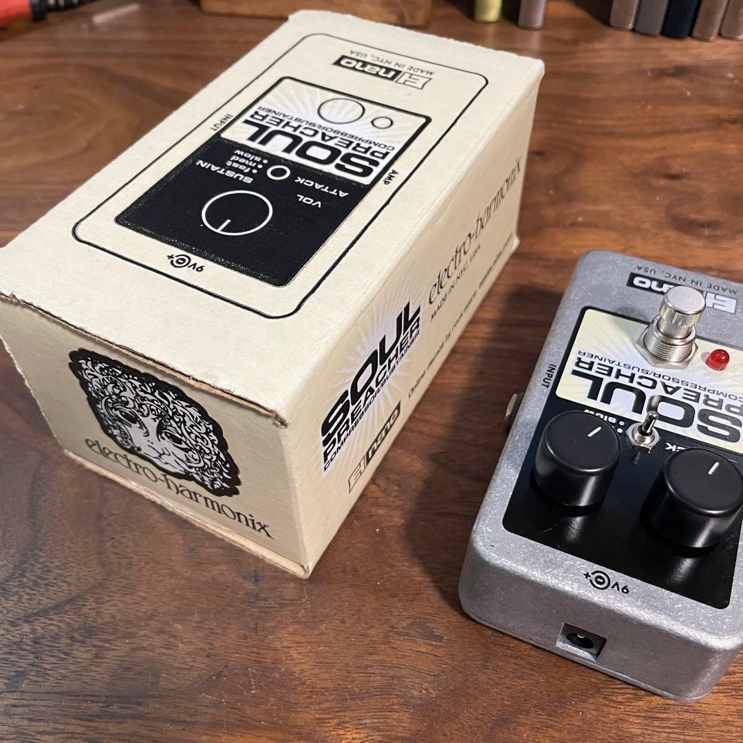 未使用】エレハモ USA製 SOUL PREACHER コンプ/サステイナー - メルカリ