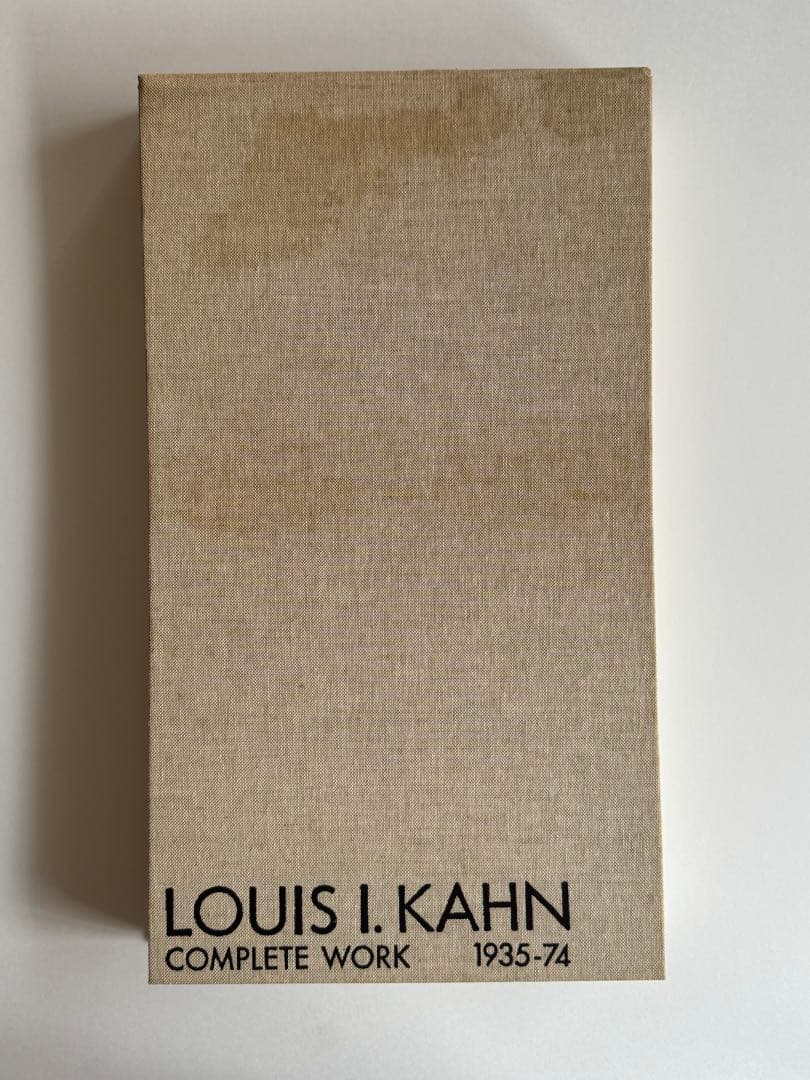 LOUIS I. KAHN COMPLETE WORK 1935-74 - メルカリ