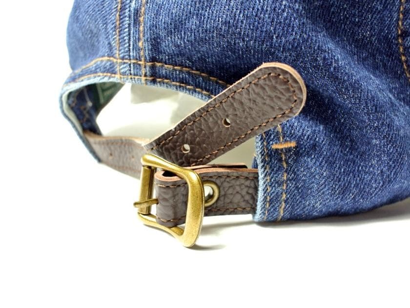 新品【ポロ カントリー】90年代復刻・刺繍デニムベースボールキャップ