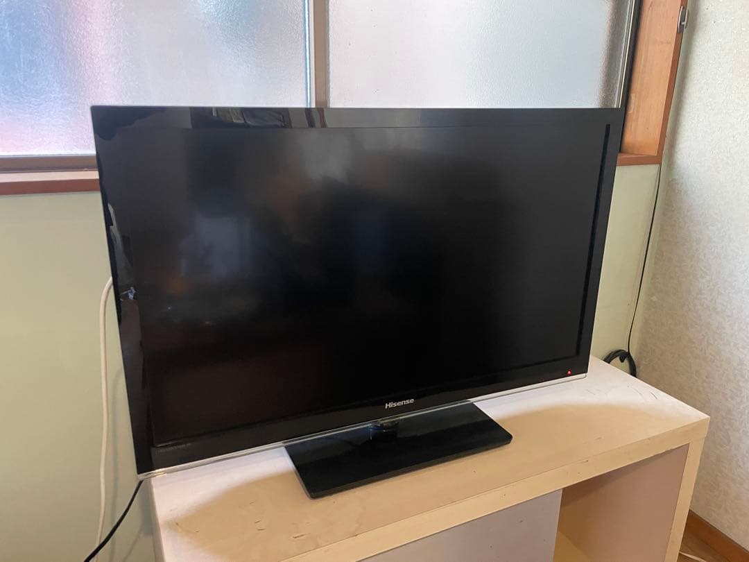 リモコン不良】Hisense 32型 ハイビジョンLED液晶テレビ【ジャンク