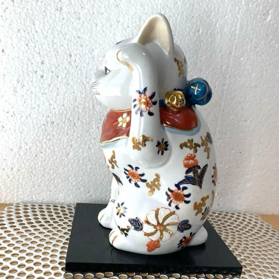 伊万里焼※招き猫※左手上げ・商売繁盛・良縁 - メルカリ